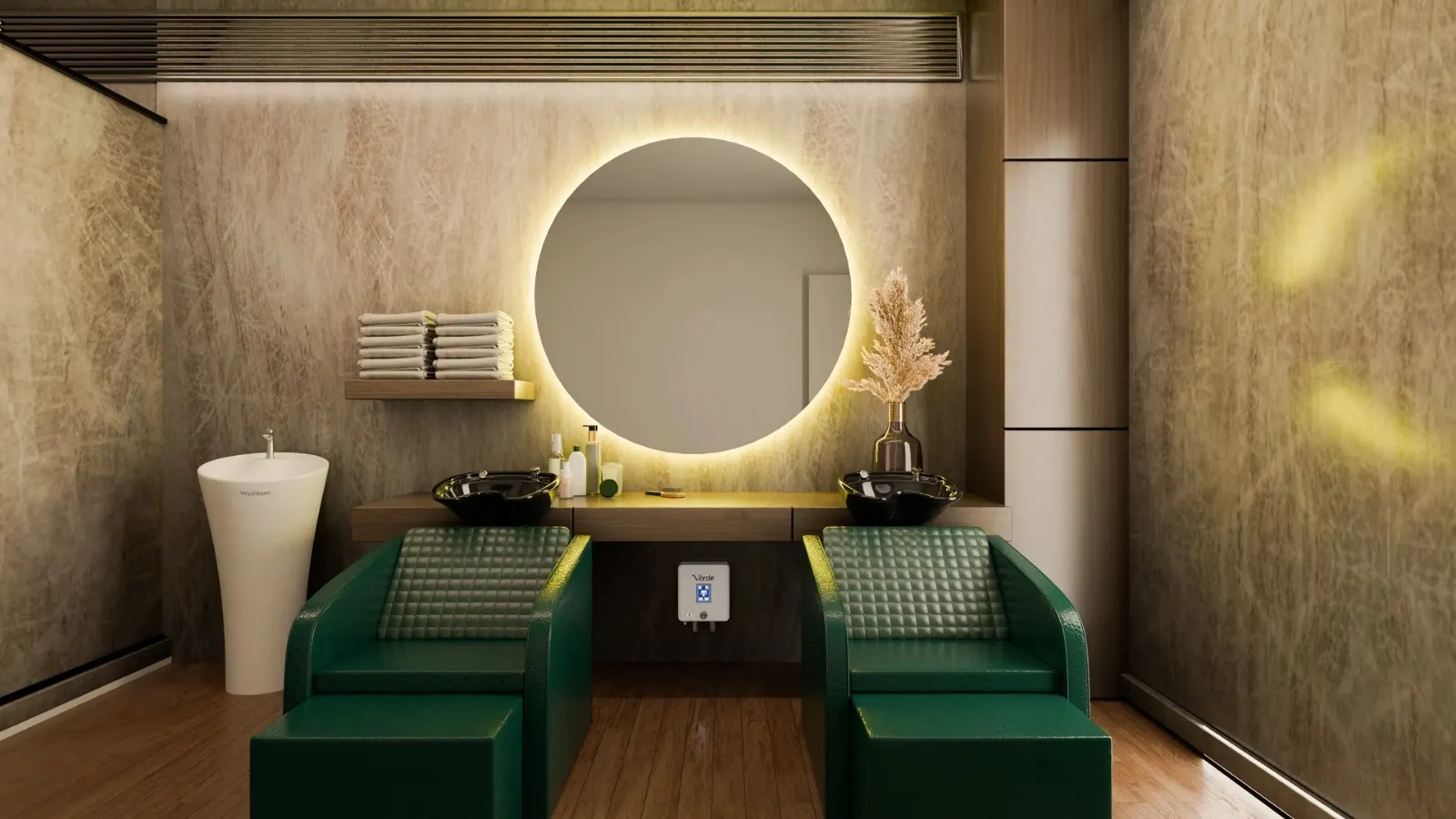 3D abstract object modeling render