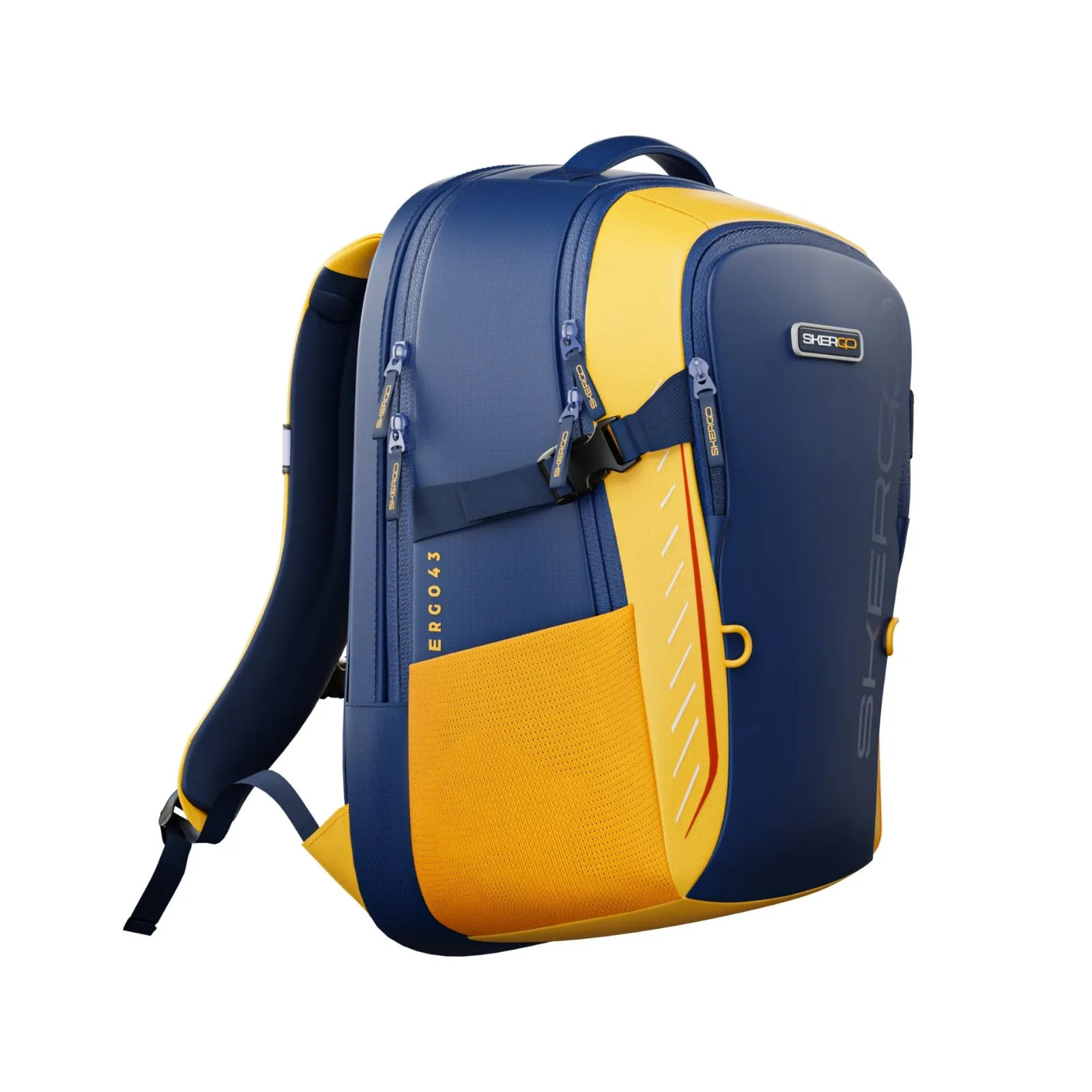 Bag 3D model side view