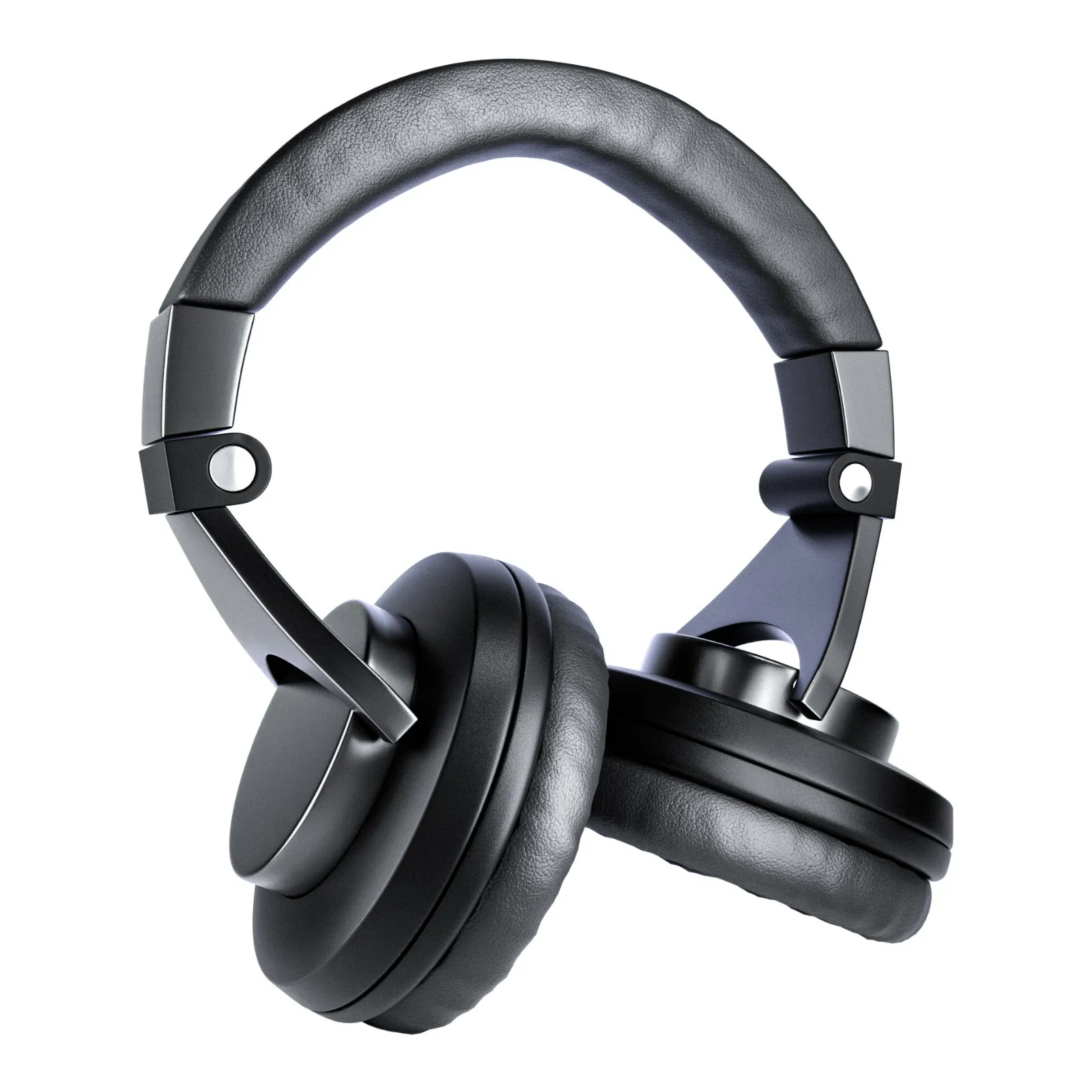 3D render of modern head phone