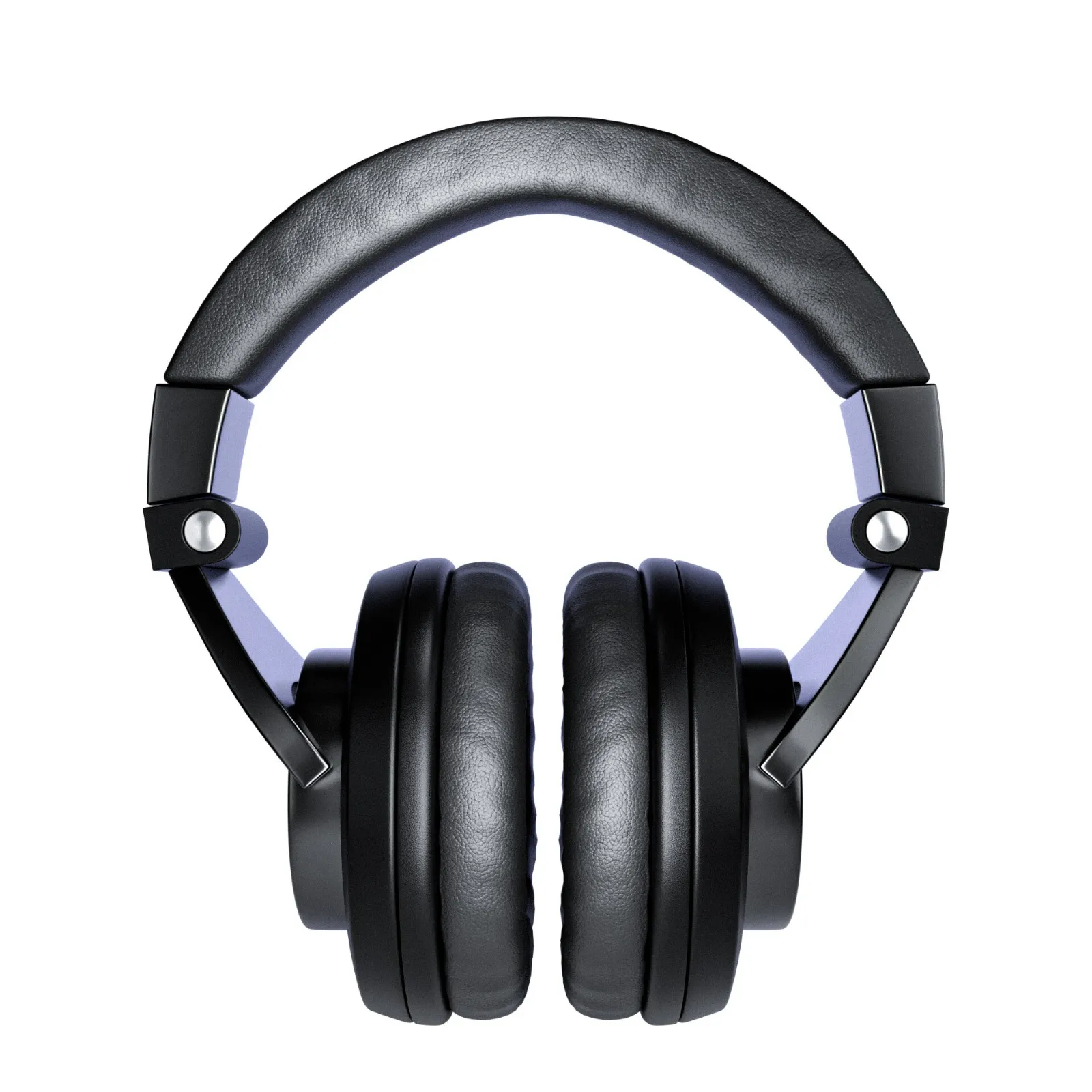 Headphone 3D model perspective view